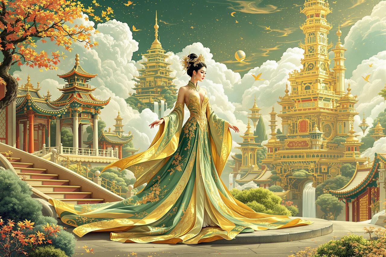 仙侠美学:从服饰到场景的东方幻想设计 - ace动漫特别企划设计解析